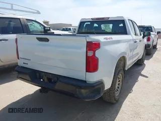 2021 Chevrolet Silverado 1500 Work Truck with VIN 1GCRYAEF9MZ211203, listed as a IAAI auction lot 42223212 with 81,454 mi miles and . Bid and sale history available at DreamBid. Image 4.