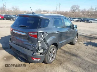 2018 Ford EcoSport Titanium z VIN MAJ6P1WL0JC172094, wystawiony jako IAAI lot #41640624 z przebiegiem 73 137 mil mil oraz . Historia ofert i sprzedaży dostępna na DreamBid. Obrazek 6.