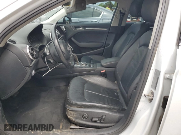 2015 Audi A3 Premium with VIN WAUACGFF8F1012302, listed as a Copart auction lot 54309715 with 94,061 mi miles and Salvage title. Bid and sale history available at DreamBid. Image 7.