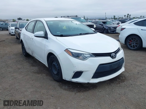 2014 Toyota Corolla L с VIN 5YFBURHE9EP041662, выставлен на аукционе IAAI как лот 42428537 с пробегом 198 017 миль миль и . История ставок и продаж доступна на DreamBid. Изображение 1.