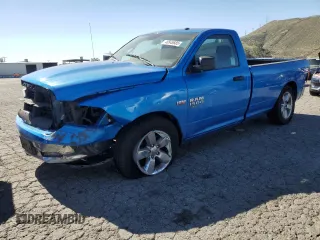 2021 Ram 1500 Tradesman with VIN 3C6JR6DT0MG704709, listed as a Copart auction lot 46545685 with 122,564 mi miles and Salvage title. Bid and sale history available at DreamBid. Image 1.