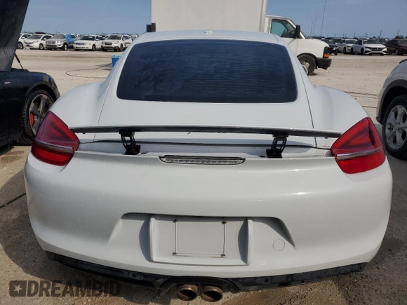 2016 Porsche Cayman S with VIN WP0AB2A88GK186397, listed as a Copart auction lot 74141924 with Not Provided miles and Salvage Title. Bid and sale history available at DreamBid. Image 6.