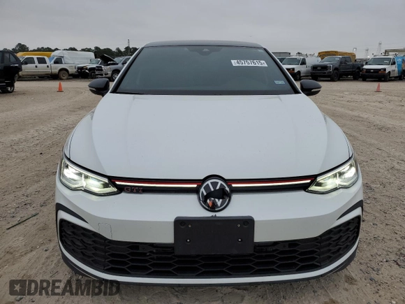 2024 Volkswagen GTI 380 SE с VIN WVW2A7CD5RW225277, выставлен на аукционе Copart как лот 45757615 с пробегом 9 691 миль миль и Чистый • Clean title. История ставок и продаж доступна на DreamBid. Изображение 5.