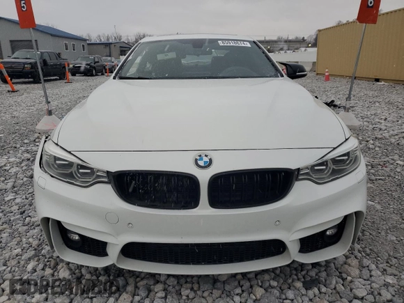 2016 BMW 4 Series 435i xDrive with VIN WBA3R5C55GK373361, listed as a Copart auction lot 85918674 with Not provided miles and Salvage title. Bid and sale history available at DreamBid. Image 5.