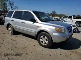 2006 Honda Pilot LX with VIN 2HKYF18176H525718, listed as a Copart auction lot 52379305 with 160,515 mi miles and Salvage Title. Bid and sale history available at carsss.com. Image 4.