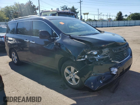 2016 Nissan Quest SV with VIN JN8AE2KP3G9154224, listed as a Copart auction lot 66784823 with 94,476 mi miles and . Bid and sale history available at DreamBid. Image 4.