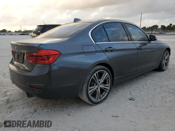 2017 BMW 3 Series 340i with VIN WBA8B3G3XHNU36476, listed as a Copart auction lot 78857604 with 68,006 mi miles and Salvage Title. Bid and sale history available at carsss.com. Image 3.