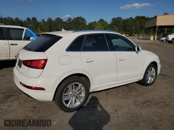 2017 Audi Q3 Premium Plus with VIN WA1HCCFS1HR013829, listed as a Copart auction lot 52827765 with 138,354 mi miles and Clean title. Bid and sale history available at DreamBid. Image 3.