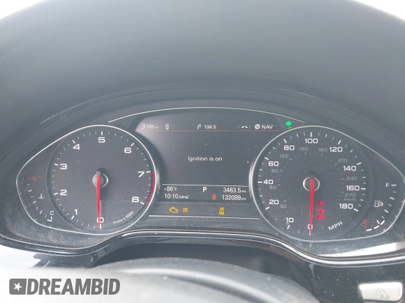 2012 Audi A8 with VIN WAURVAFDXCN017546, listed as a IAAI auction lot 39830968 with 123,089 mi miles and . Bid and sale history available at DreamBid. Image 7.