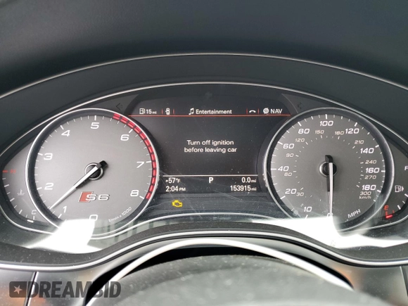 2013 Audi S6 Prestige z VIN WAUJ2AFC7DN138680, wystawiony jako Copart lot #84727114 z przebiegiem 153 915 mil mil oraz Tytuł czysty. Historia ofert i sprzedaży dostępna na DreamBid. Obrazek 9.