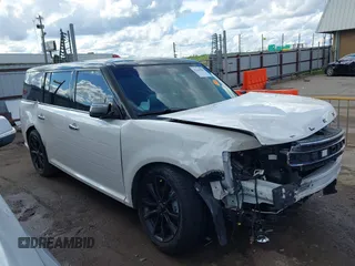 2018 Ford Flex SEL z VIN 2FMGK5C81JBA13004, wystawiony jako IAAI lot #42219904 z przebiegiem 107 723 mil mil oraz . Historia ofert i sprzedaży dostępna na DreamBid. Obrazek 14.