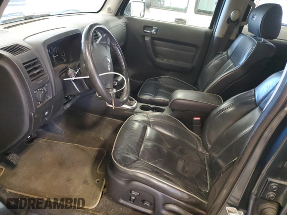 2007 Hummer H3 SUV with VIN 5GTDN13E678118560, listed as a Copart auction lot 74091454 with 196,504 mi miles and Non Repairable. Bid and sale history available at carsss.com. Image 7.