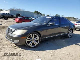 2007 Mercedes-Benz S 550 with VIN WDDNG86X37A112774, listed as a Copart auction lot 46650935 with 209,748 mi miles and Salvage Title. Bid and sale history available at DreamBid. Image 1.
