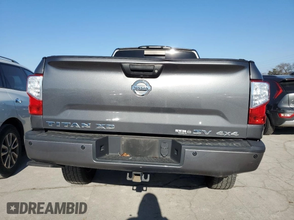2019 Nissan Titan XD SL with VIN 1N6BA1F41KN511886, listed as a Copart auction lot 86123854 with 46,664 mi miles and Salvage Title. Bid and sale history available at carsss.com. Image 6.