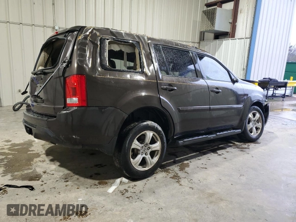 2013 Honda Pilot EX-L with VIN 5FNYF3H7XDB013267, listed as a Copart auction lot 87537315 with 163,363 mi miles and Salvage title. Bid and sale history available at DreamBid. Image 3.