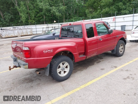 2002 Ford Ranger XL Fleet with VIN 1FTZR45E02PB44764, listed as a IAAI auction lot 42742172 with 124,903 mi miles and . Bid and sale history available at DreamBid. Image 4.