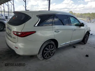 2013 Infiniti JX35 with VIN 5N1AL0MN3DC330524, listed as a Copart auction lot 72678044 with 0 mi miles and Salvage Title. Bid and sale history available at carsss.com. Image 3.