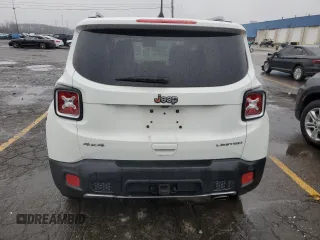 2018 Jeep Renegade Limited с VIN ZACCJBDB6JPH80597, выставлен на аукционе Copart как лот 80479044 с пробегом 174 561 миль миль и Списание • Salvage title. История ставок и продаж доступна на DreamBid. Изображение 6.