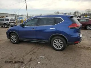 2017 Nissan Rogue SV with VIN KNMAT2MV2HP611891, listed as a Copart auction lot 49601005 with 64,505 mi miles and Salvage Title. Bid and sale history available at carsss.com. Image 2.