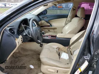 2006 Lexus IS 350 with VIN JTHBE262X62002770, listed as a Copart auction lot 50224325 with 270,328 mi miles and Salvage Title. Bid and sale history available at DreamBid. Image 7.