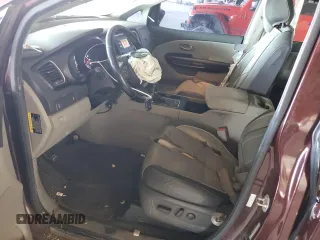 2017 Kia Sedona LX with VIN KNDMB5C14H6229609, listed as a Copart auction lot 54563715 with 110,133 mi miles and Salvage Title. Bid and sale history available at DreamBid. Image 7.