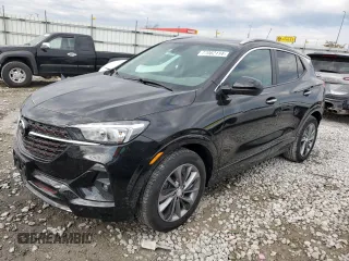 2023 Buick Encore GX Select with VIN KL4MMDSL5PB063737, listed as a Copart auction lot 77082114 with 7,572 mi miles and Salvage title. Bid and sale history available at DreamBid. Image 1.