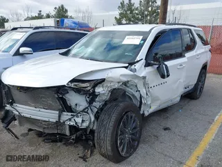 2022 Chevrolet Traverse RS with VIN 1GNERJKW2NJ185731, listed as a IAAI auction lot 41544719 with 1 mi miles. Bid and sale history available at carsss.com. Image 2.