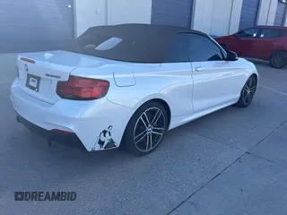 2018 BMW 2 Series M240i with VIN WBA2N1C56JVC28015, listed as a Copart auction lot 86337364 with 68,261 mi miles and Clean Title. Bid and sale history available at carsss.com. Image 4.