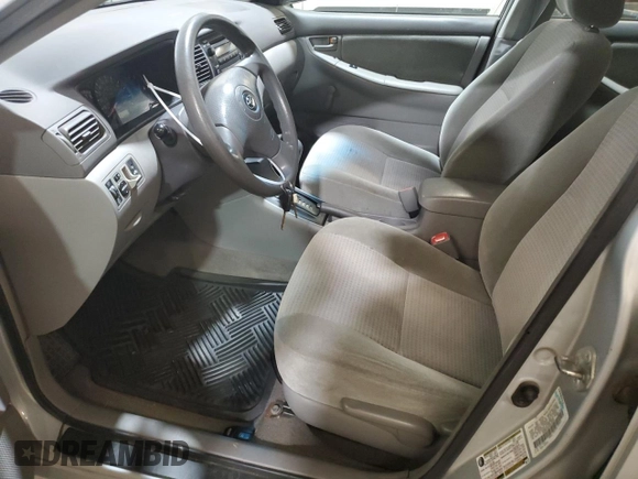 2005 Toyota Corolla CE with VIN 1NXBR32E45Z376253, listed as a Copart auction lot 51370655 with 164,580 mi miles and Clean Title. Bid and sale history available at DreamBid. Image 7.