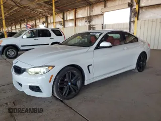 2014 BMW 4 Series 435i xDrive z VIN WBA3R5C53EK187928, wystawiony jako Copart lot #60636425 z przebiegiem 108 991 mil mil oraz Czysty tytuł • Clean title. Historia ofert i sprzedaży dostępna na DreamBid. Obrazek 1.