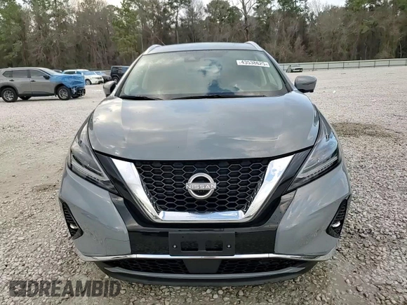 2023 Nissan Murano SL with VIN 5N1AZ2CJ7PC118125, listed as a Copart auction lot 43538625 with 12,381 mi miles and Salvage Title. Bid and sale history available at DreamBid. Image 15.
