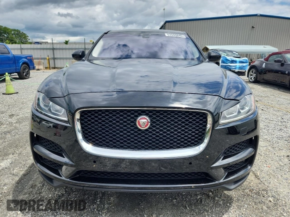 2017 Jaguar F-Pace 35t Premium with VIN SADCJ2BV5HA069243, listed as a Copart auction lot 63555645 with 98,909 mi miles and Salvage title. Bid and sale history available at DreamBid. Image 5.