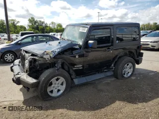 2018 Jeep Wrangler Sport with VIN 1C4AJWAG9JL855246, listed as a Copart auction lot 67369683 with 69,829 mi miles and Salvage Title. Bid and sale history available at carsss.com. Image 1.