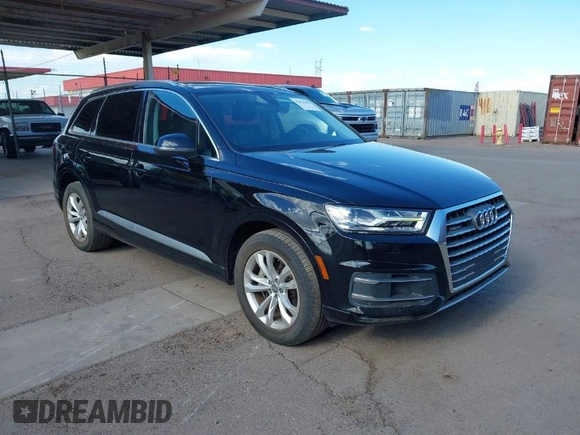 2017 Audi Q7 Premium Plus with VIN WA1LAAF75HD047107, listed as a IAAI auction lot 42056200 with 94,696 mi miles. Bid and sale history available at carsss.com. Image 1.