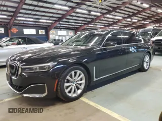 2020 BMW 7 Series 740i xDrive with VIN WBA7T4C06LGG62749, listed as a Copart auction lot 83454364 with 209,536 mi miles and Clean Title. Bid and sale history available at carsss.com. Image 1.