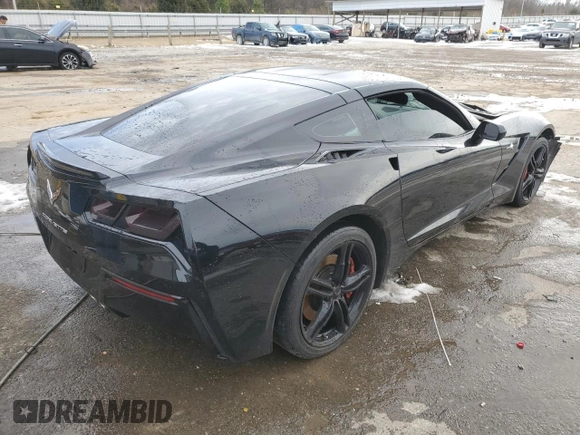 2016 Chevrolet Corvette 1LT with VIN 1G1YB2D77G5115023, listed as a Copart auction lot 37436664 with 56,852 mi miles. Bid and sale history available at carsss.com. Image 3.
