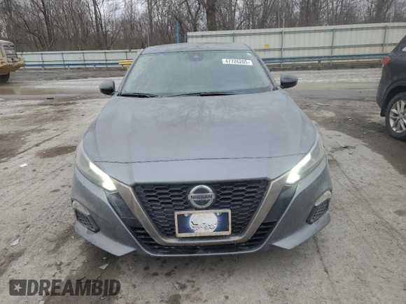 2022 Nissan Altima 2.0 SR with VIN 1N4AL4CV4NN397447, listed as a Copart auction lot 47726205 with 37,132 mi miles and Salvage Title. Bid and sale history available at carsss.com. Image 5.