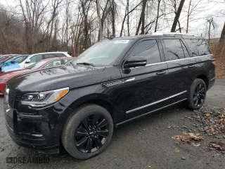 2024 Lincoln Navigator Reserve with VIN 5LMJJ2LG9REL01106, listed as a Copart auction lot 47324925 with 0 mi miles and Non Repairable. Bid and sale history available at carsss.com. Image 1.