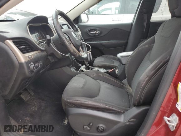 2015 Jeep Cherokee Latitude with VIN 1C4PJLCS7FW671262, listed as a Copart auction lot 54716405 with 172,085 mi miles and Clean Title. Bid and sale history available at carsss.com. Image 7.