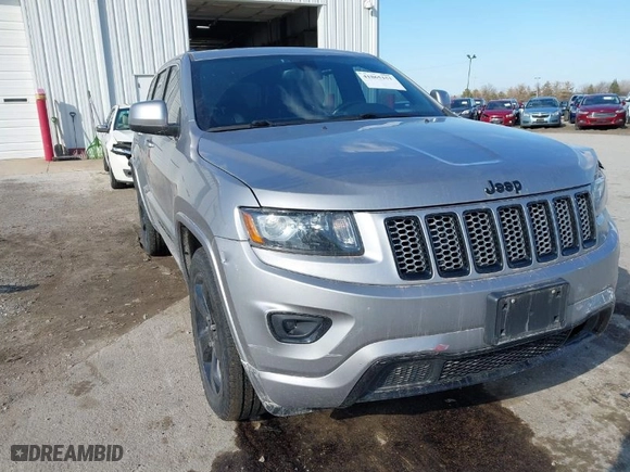 2015 Jeep Grand Cherokee Altitude with VIN 1C4RJFAG3FC210151, listed as a IAAI auction lot 41865151 with 122,579 mi miles. Bid and sale history available at carsss.com. Image 1.