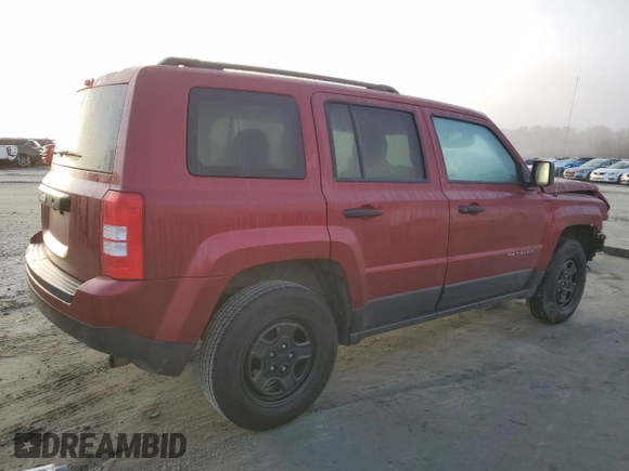 2017 Jeep Patriot 75th Anniversary with VIN 1C4NJRBB9HD195896, listed as a Copart auction lot 79847324 with 119,550 mi miles and Salvage Title. Bid and sale history available at carsss.com. Image 3.