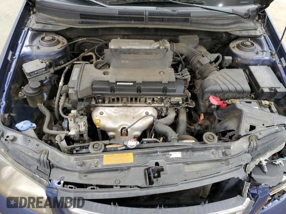 2009 Kia Spectra EX with VIN KNAFE221X95626293, listed as a Copart auction lot 70646504 with 197,017 mi miles and Clean Title. Bid and sale history available at carsss.com. Image 11.