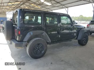 2020 Jeep Wrangler Unlimited Sport z VIN 1C4HJXDM3LW231868, wystawiony jako Copart lot #60890985 z przebiegiem 46 087 mil mil oraz Szkoda całkowita • Salvage title. Historia ofert i sprzedaży dostępna na DreamBid. Obrazek 3.