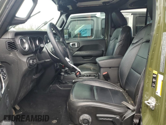 2021 Jeep Wrangler Unlimited Sahara with VIN 1C4HJXEG2MW823594, listed as a Copart auction lot 50330355 with 112,649 mi miles and Clean title. Bid and sale history available at DreamBid. Image 7.