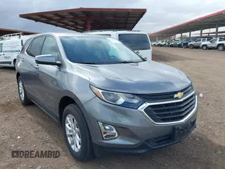 2018 Chevrolet Equinox LT z VIN 3GNAXSEV0JL115340, wystawiony jako IAAI lot #41769544 z przebiegiem 48 671 mil mil oraz . Historia ofert i sprzedaży dostępna na DreamBid. Obrazek 1.
