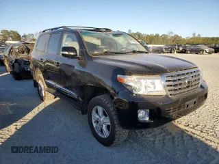 2014 Toyota Land Cruiser with VIN JTMHY7AJ2E4028202, listed as a Copart auction lot 75114784 with 121,620 mi miles and Salvage Title. Bid and sale history available at carsss.com. Image 4.
