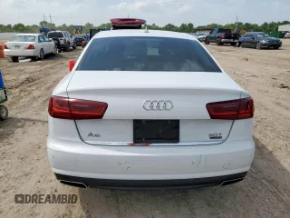 2016 Audi A6 Premium Plus with VIN WAUGFAFC9GN027566, listed as a Copart auction lot 64305925 with 74,445 mi miles and Salvage title. Bid and sale history available at DreamBid. Image 6.