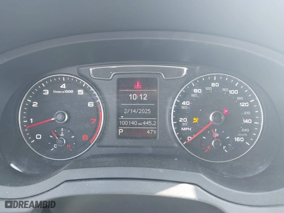 2018 Audi Q3 Premium with VIN WA1BCCFS0JR010450, listed as a IAAI auction lot 41583173 with 100,140 mi miles. Bid and sale history available at carsss.com. Image 7.