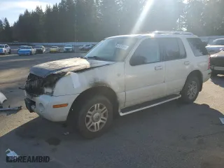 2004 Mercury Mountaineer Convenience w/4.6L with VIN 4M2DU86W54ZJ15401, listed as a Copart auction lot 47472505 with 0 mi miles and Salvage Title. Bid and sale history available at carsss.com. Image 1.