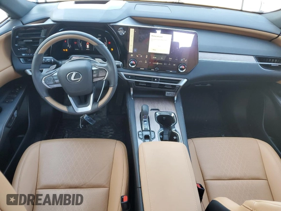 2024 Lexus RX 350h with VIN 2T2BBMCA7RC039049, listed as a Copart auction lot 55382485 with 32,336 mi miles and Clean Title. Bid and sale history available at DreamBid. Image 8.